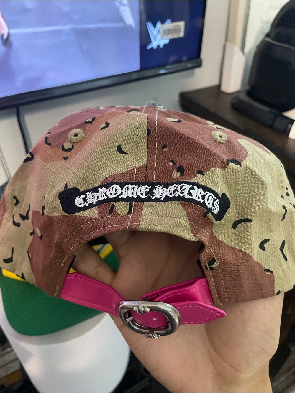 Chrome hearts 'Sex Records' Rope-Front Trucker Hat - Picture 5 of 5